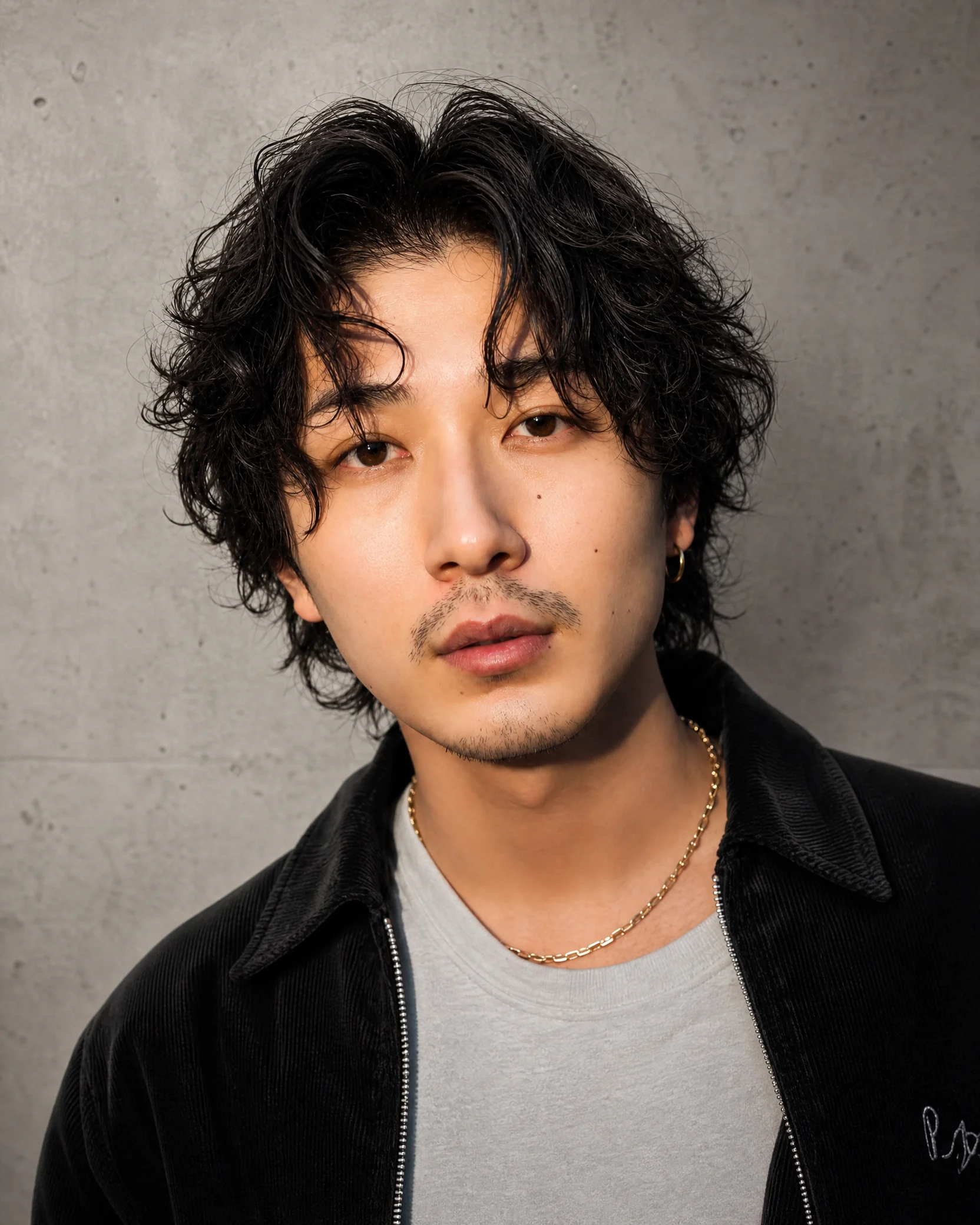 Canvas Academy men's perm - natural wave perm