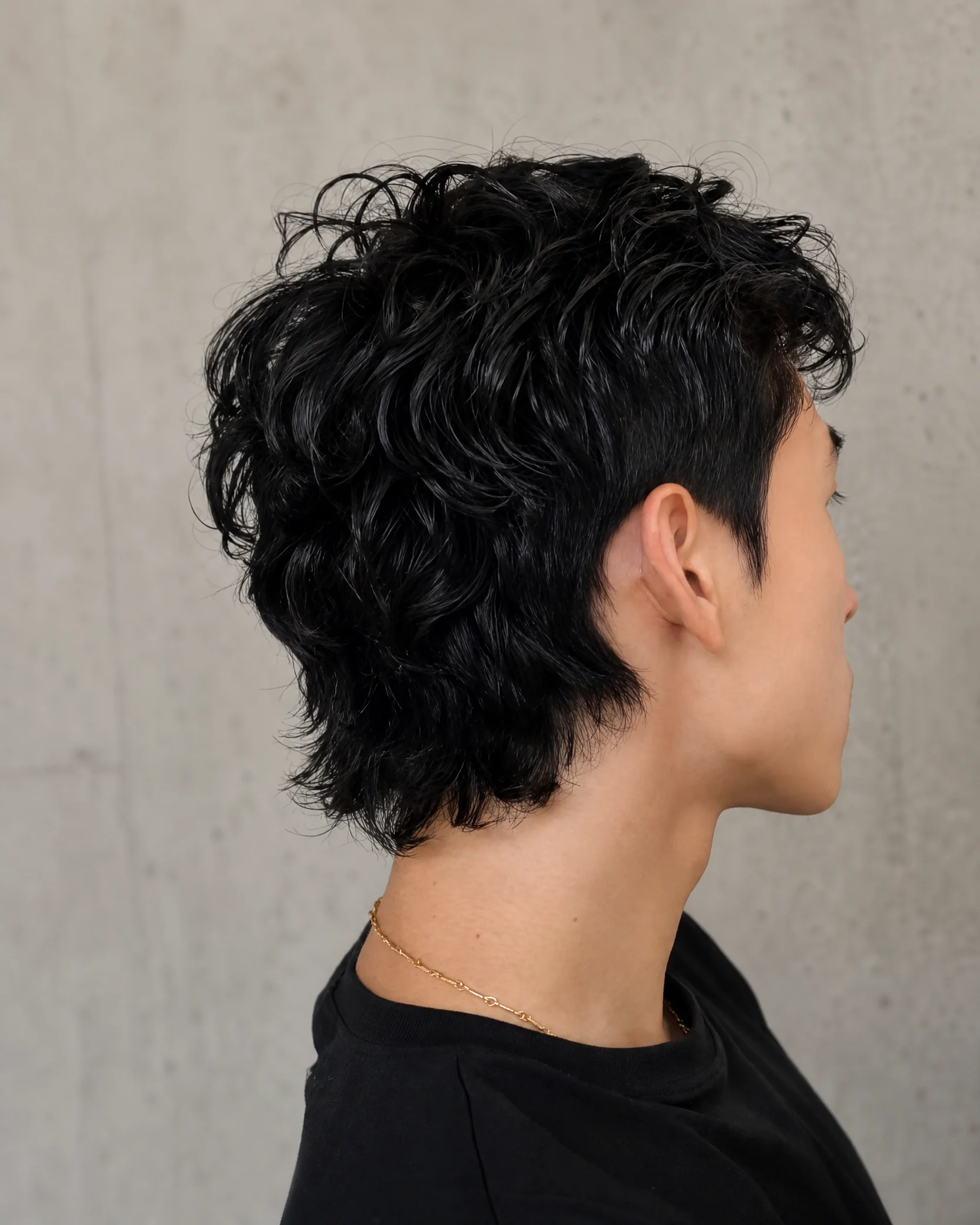 Canvas Academy men's perm - S-curl definition