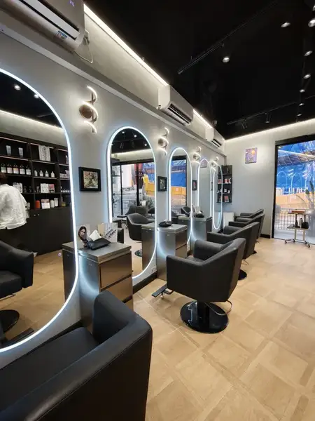 Canvas Academy interior — modern beauty training facility in Sheung Wan