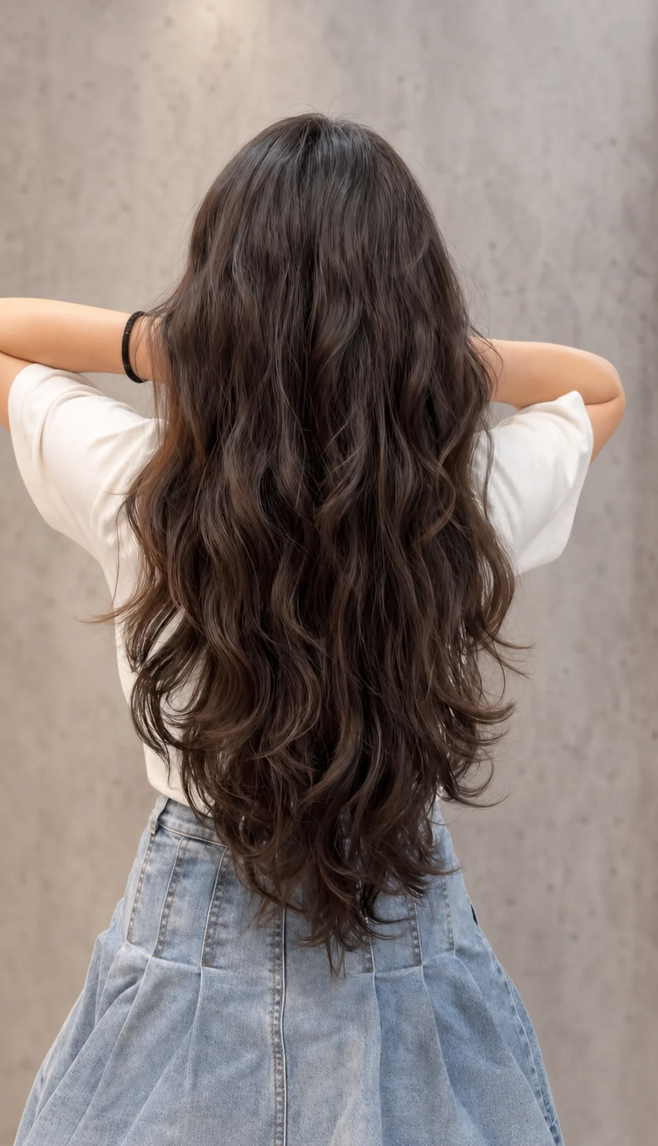 Canvas Academy women's perm - long natural wavy perm